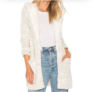 Show Me Your Mumu Roadie Cardigan medium faux fur